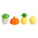 Game for the development of motor skills and thinking "tactile lotto", 9 figures