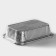 Foil form for baking and baking of the share, 2 l, 25 × 18 × 6.5 cm