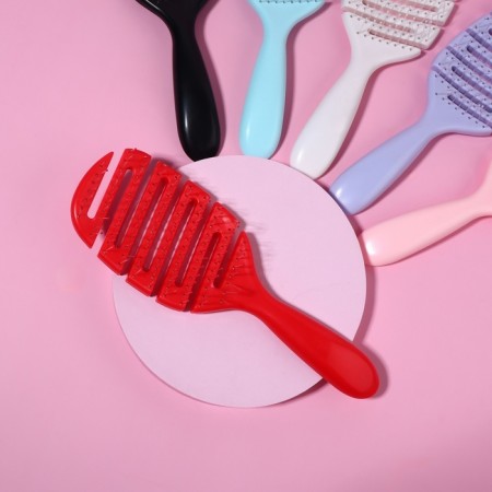 The comb is massage, ventilated, 8 × 23.5 cm, color mix-1