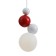 Luigi lamp LED 7W 3000-6000K white-red 12x29-129 cm