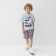 Strip T-shirt KAFTAN DUCK R.30 (98-104 cm), blue/white