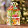 Gift box "Parking snowmen", 17.5 x 14.5 x 29 cm