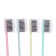 Set of 4 brushes, macarun, soft stiffness