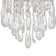 Economic Service Luxury Luxury 10x40W E14, white 59x59x50 cm
