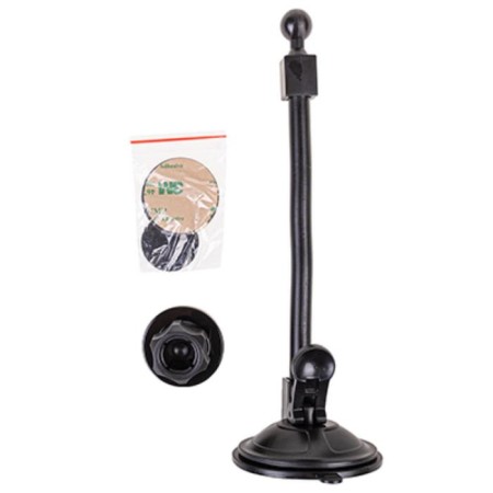 SkyWay phone holder, panel, flexible leg, black, S00303009-1