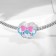 Talisman "Cartoon" mouse, colored in silver