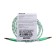 Audio Oxion AUX018, Jack 3.5 mm (M) -Jack 3.5 mm (M), 1m, Green
