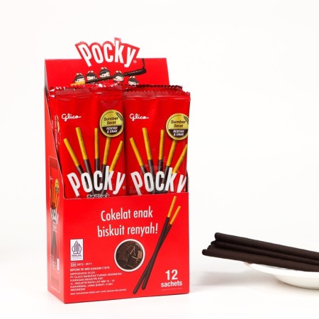 Pocky biscuit sticks in chocolate, 12 g-1