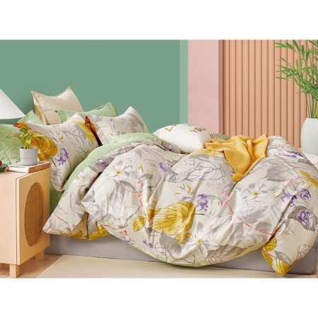 Bed linen 1.5 joint venture satin de luxe, size 160x230 cm, 150x210 cm, 50x70 cm - 2 pcs