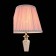 ST LUCE bedside lamp. SL965.104.01. Vezzo. 1x60 W, E27, 32x32x54 cm, chromium color