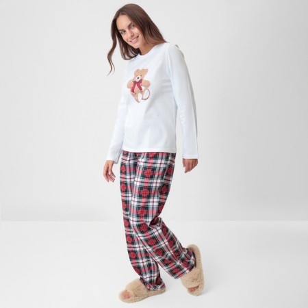 New Year. Female pajamas (longshit and trousers) KAFTAN SHRISTMAS Time size 52-54-2