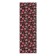 Czech for a chair "Scarlet and pink bouquets", decorative, velor