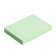 Block with a sticky edge of 51 mm x 76 mm, 100 sheets, pastel, green