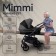 Stroller 2 in 1 Sweet Baby Mimmi, Black color