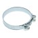 The clamp zein English, diameter 104-112 mm, width 24 mm, galvanized
