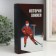 Safe Brush tree to the leatherette "History of hockey" 21x13x5 cm