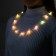 LED beads "Beads", 80 cm, LED (1608) -16-4.6V, AG13X3 (in the set), 3 dir, glow warm white