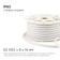 Flexible Neon Apeyron 8 × 16 mm, IP65, 50 m, SMD2835, 120 LED/m, 10 W/m, 220 V, glow cold white