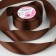 Satin tape, 40 mm × 23 ± 1 m, color dark brown No. 32