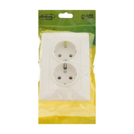 Double Luazon Lighting "Antei", 16 a, hidden, with salary, white-3