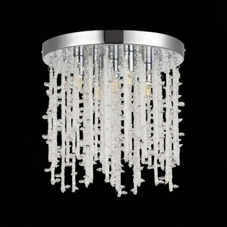 Ceiling EVOLUCE lamp. Sle103302-05. Lucchio. 5x3 W, G9, 30x30x28.2 cm, chromium color-3