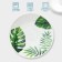 Service table "Fern sheet", 37 items, glass ceramics