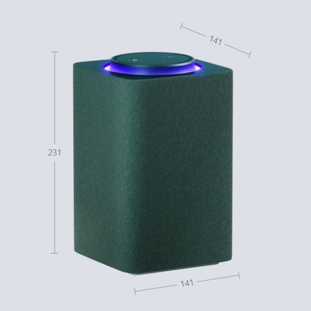 Smart Column Yandex Max 3 with Alice, Zigbee, 65 W, Wi-Fi, BT, 4K, remote control, green-5