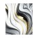 Notebook of 48 sheets in the Calligrata TOP "Marble Light", cover coated cardboard, twin-fluid, foil embossing, offset unit, whiteness 95%, mix