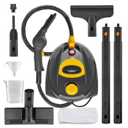 Endever Odyssey Q-808, floor, 1500 watts, 85 g/min, 0.7 l, dark gray-1