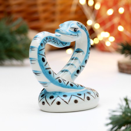 Souvenir "Snake Love", 10 cm, porcelain-1