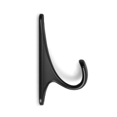 Furniture hook Cappio Classic, one -rod, black-3