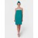 Female bathing set, size 78x145 cm, emerald color