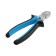 Tundra side sides, nickelled, two -component handles, 160 mm