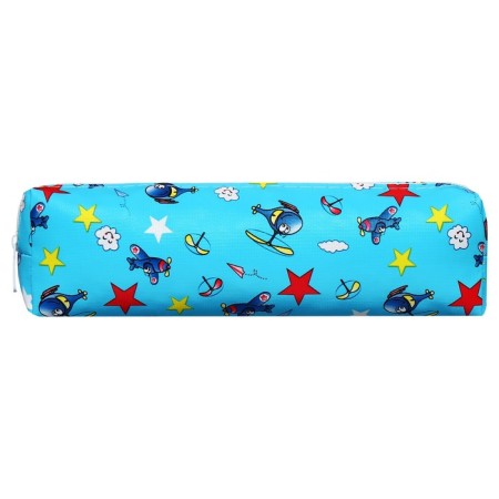 School Penal on the zipper "Aircraft" Calligrata, Blue-1