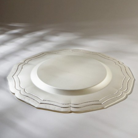 Elis dish, d = 32 cm, gold color-2