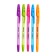 Ballpoint handle Berlingo Tribase Neon 0.7, blue, MIX Corps 265896