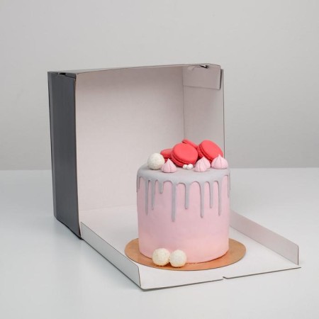 Confectionery box, packaging, Best Wishes 30 x 30 x 19 cm-5