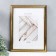Photo frame plastic "Mira" 30x40 cm gold (plastic screen)