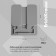 Book stand, erichkrause, plastic, gray
