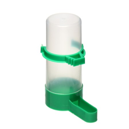 Drill/bird feeder 4 x 12 cm, 140 ml, green-1