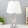 Hand lamp "Stained glass" E27 40W chrome 26x26x42cm Risalux