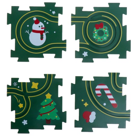 Track Puzzle "Fairytale train", works from batteries-5