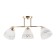 Akvil chandelier 3he27 40W gold 58x26 cm