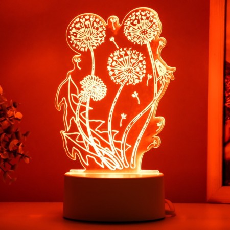 Light "Dandelion" LED white 11x9.5x15 cm Risalux