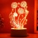 Light "Dandelion" LED white 11x9.5x15 cm Risalux