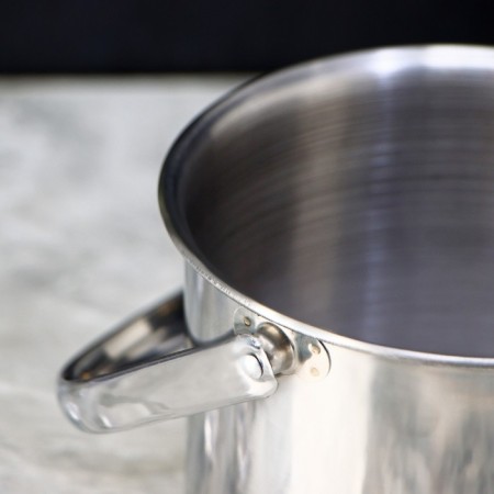 A stainless steel ice bucket, 1.6 l, 14.5 × 13 cm-3