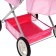 Puppet stroller No. 11, pink color with lilac