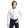 Pelican boy shirt, height 122 cm, white color