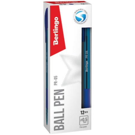 Ballic handle 0.5 mm, PR-05, blue ink, flu