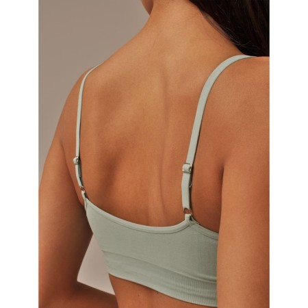 Top female with cup, size XL, color pistache-1